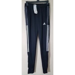 Adidas Tiro21 Track Pant Women 2XS Black Tapered Leg Athletic Training Girls NEW